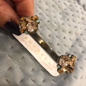 Sorrelli Blushin’ Apricot Crystal Open Cuff Bracelet-NWT-Boutique